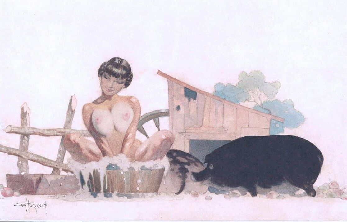 Algo de arte de Frank Frazetta