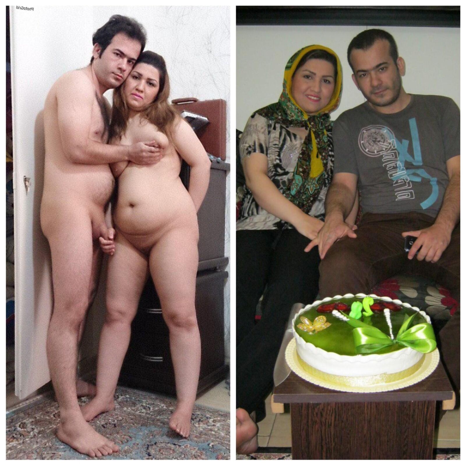 Mistura de fotos iranianas