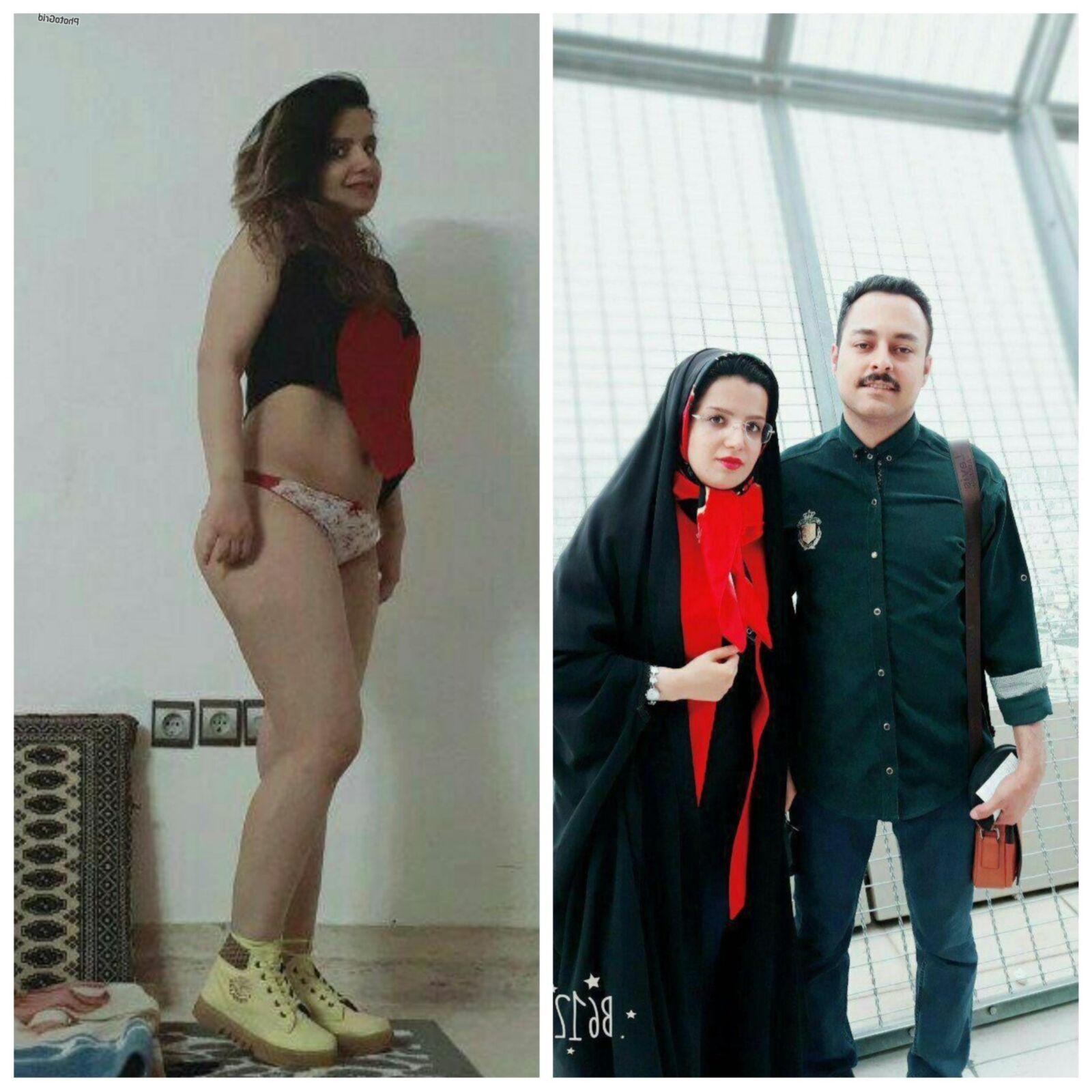 Mistura de fotos iranianas