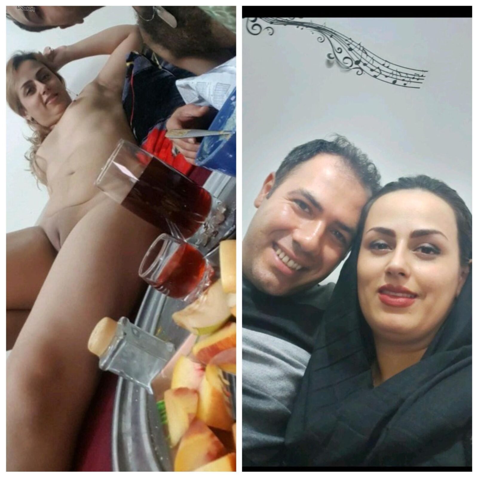 Mistura de fotos iranianas