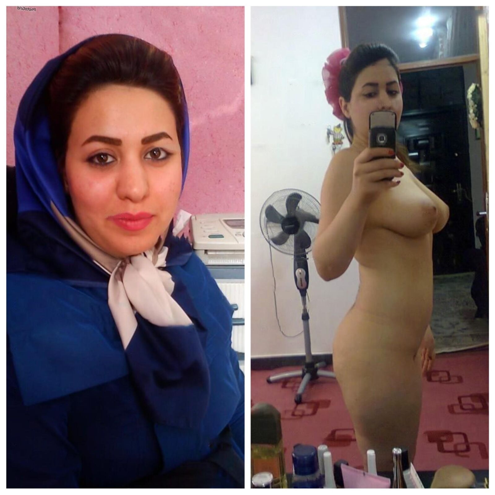 Mistura de fotos iranianas