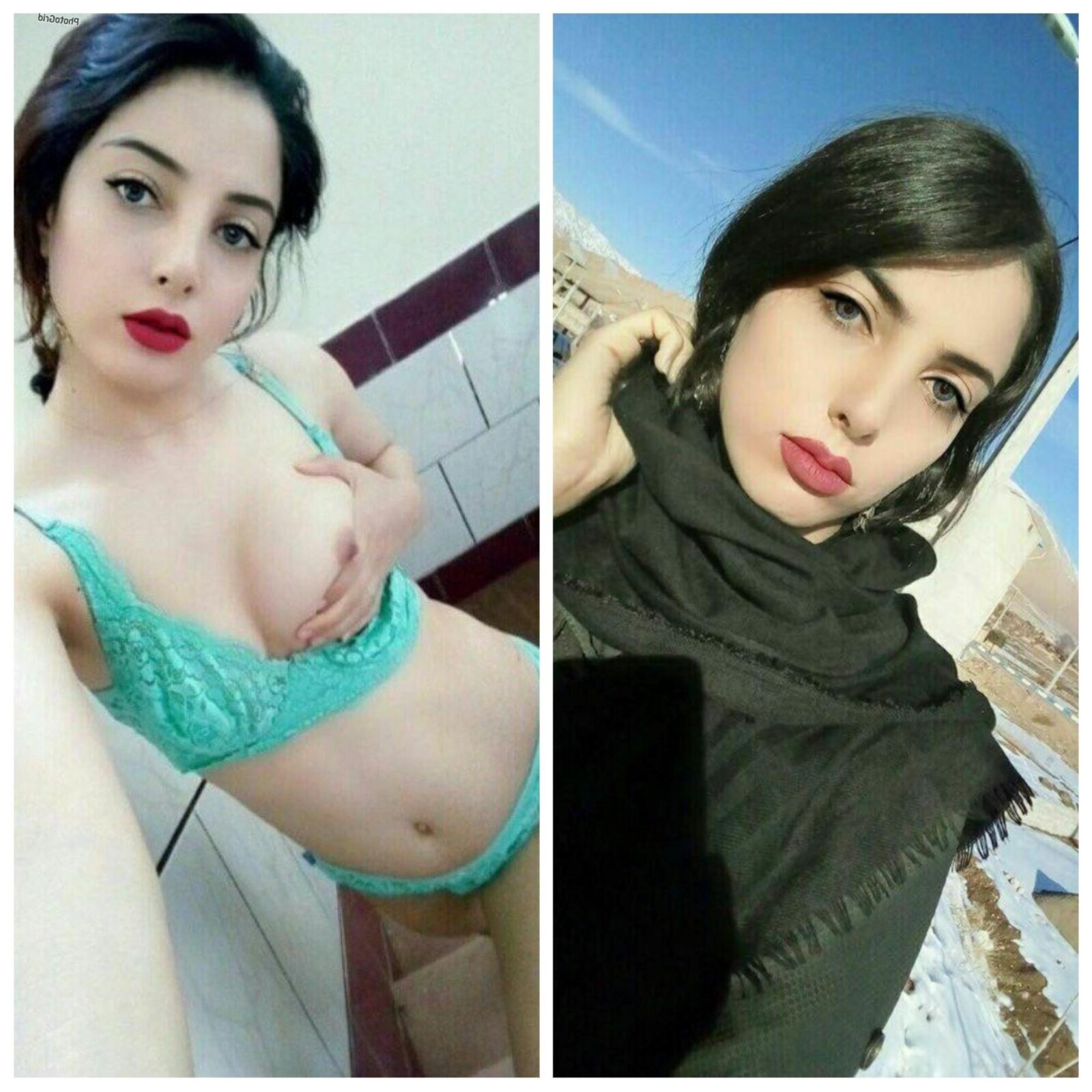 Mistura de fotos iranianas