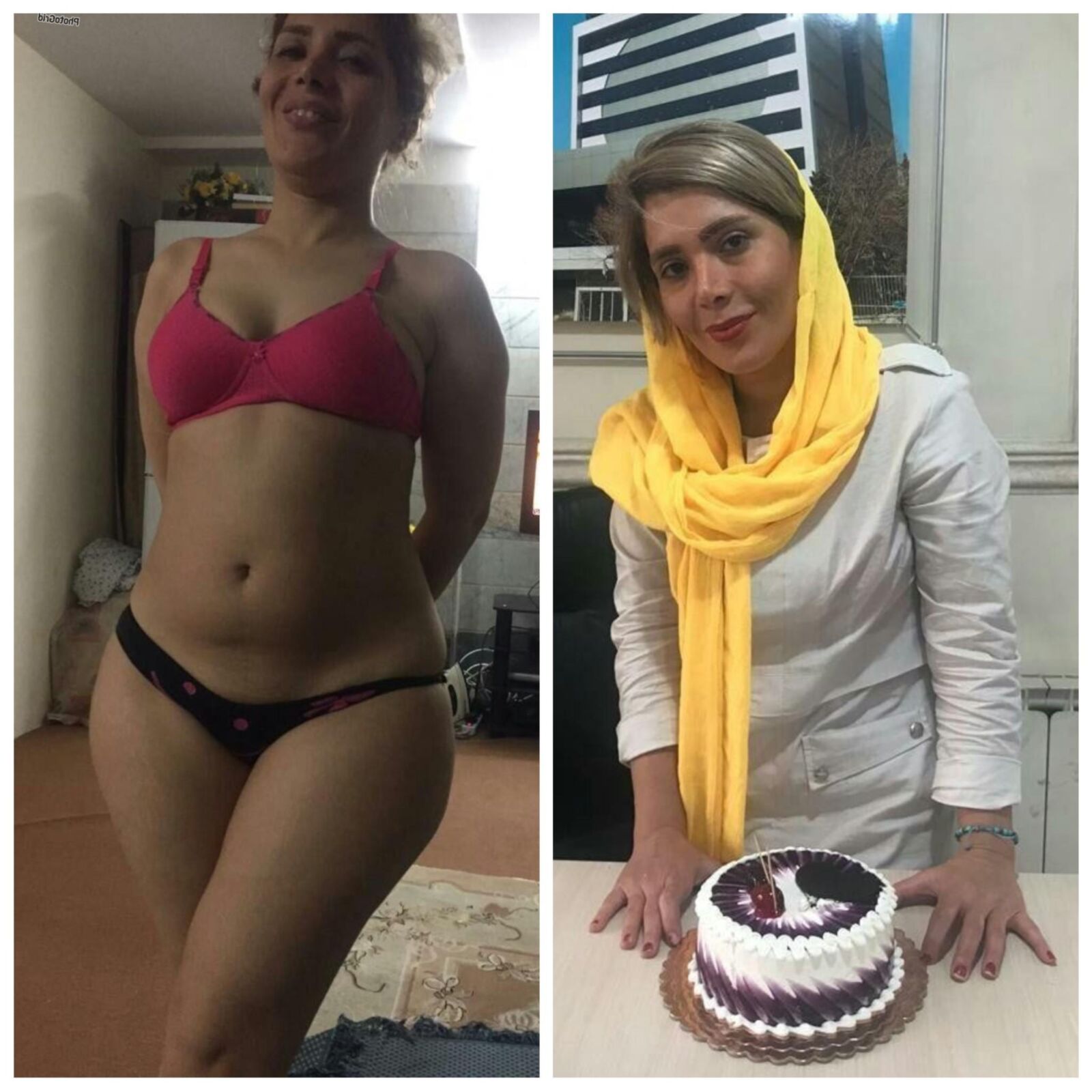 Mistura de fotos iranianas