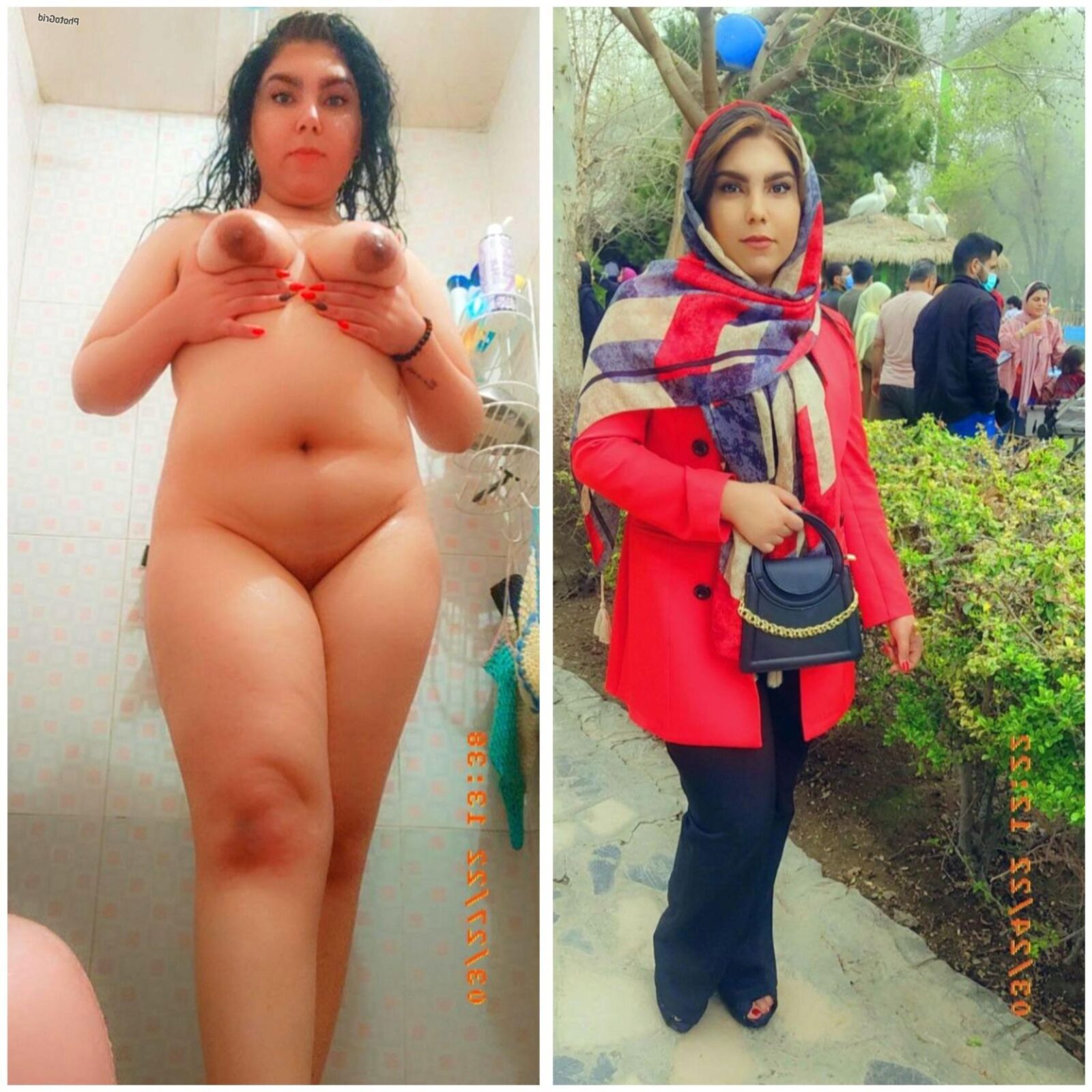 Mistura de fotos iranianas