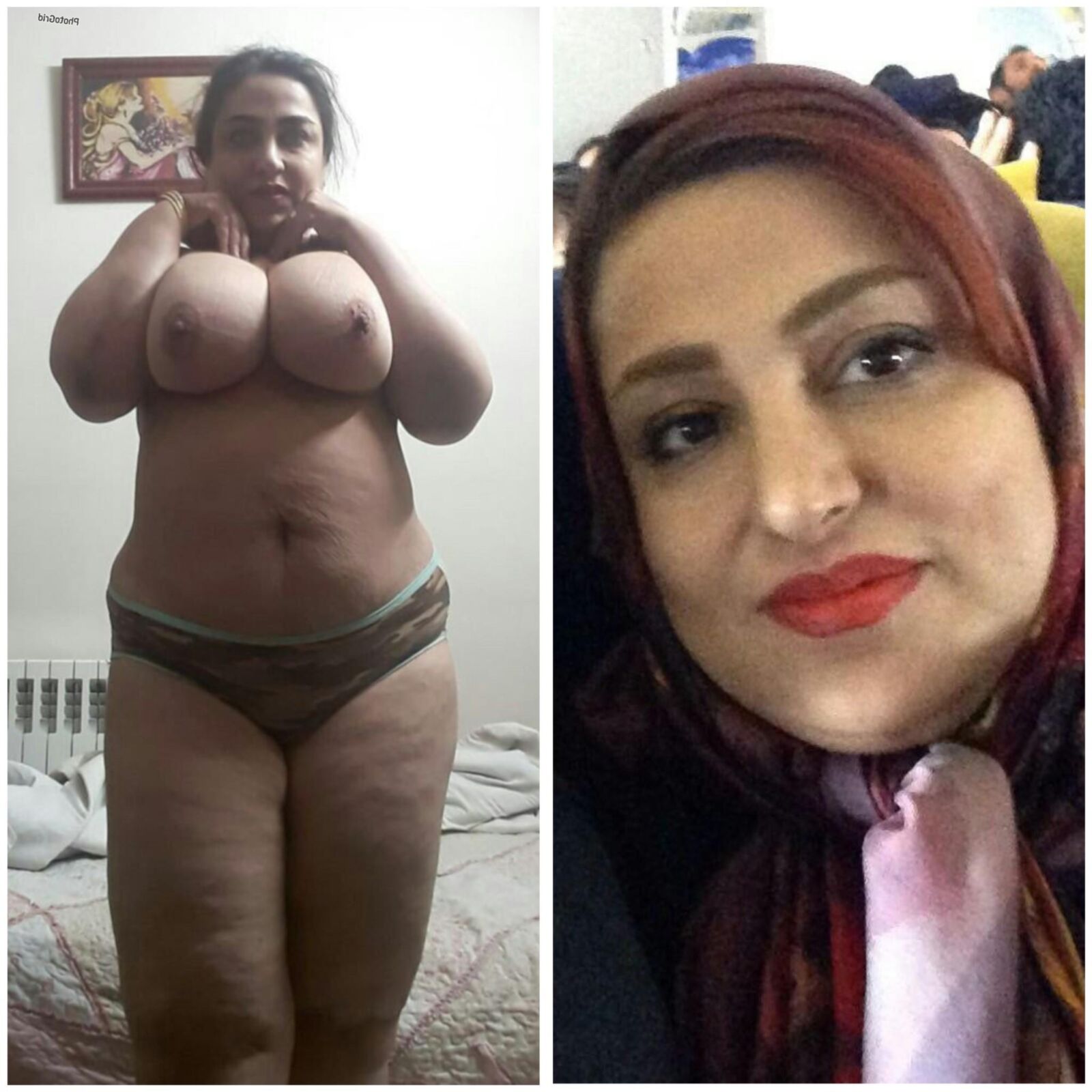 Mistura de fotos iranianas