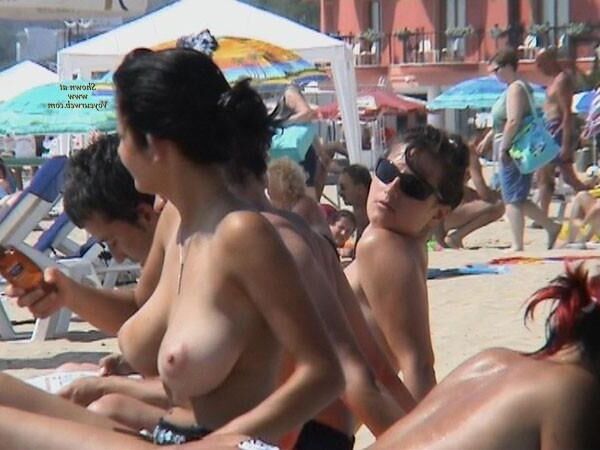 tetas de playa