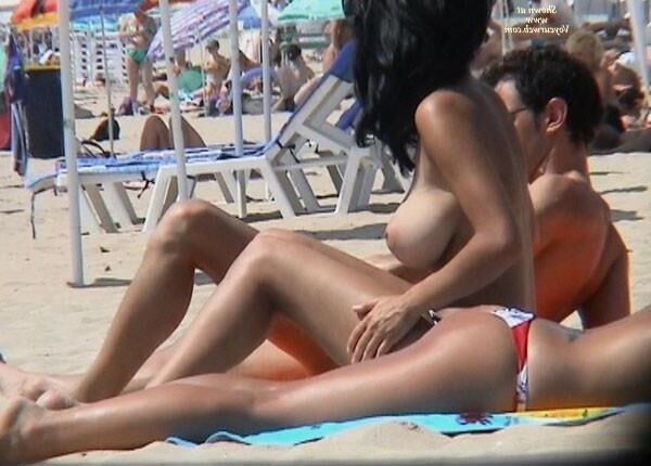 tetas de playa