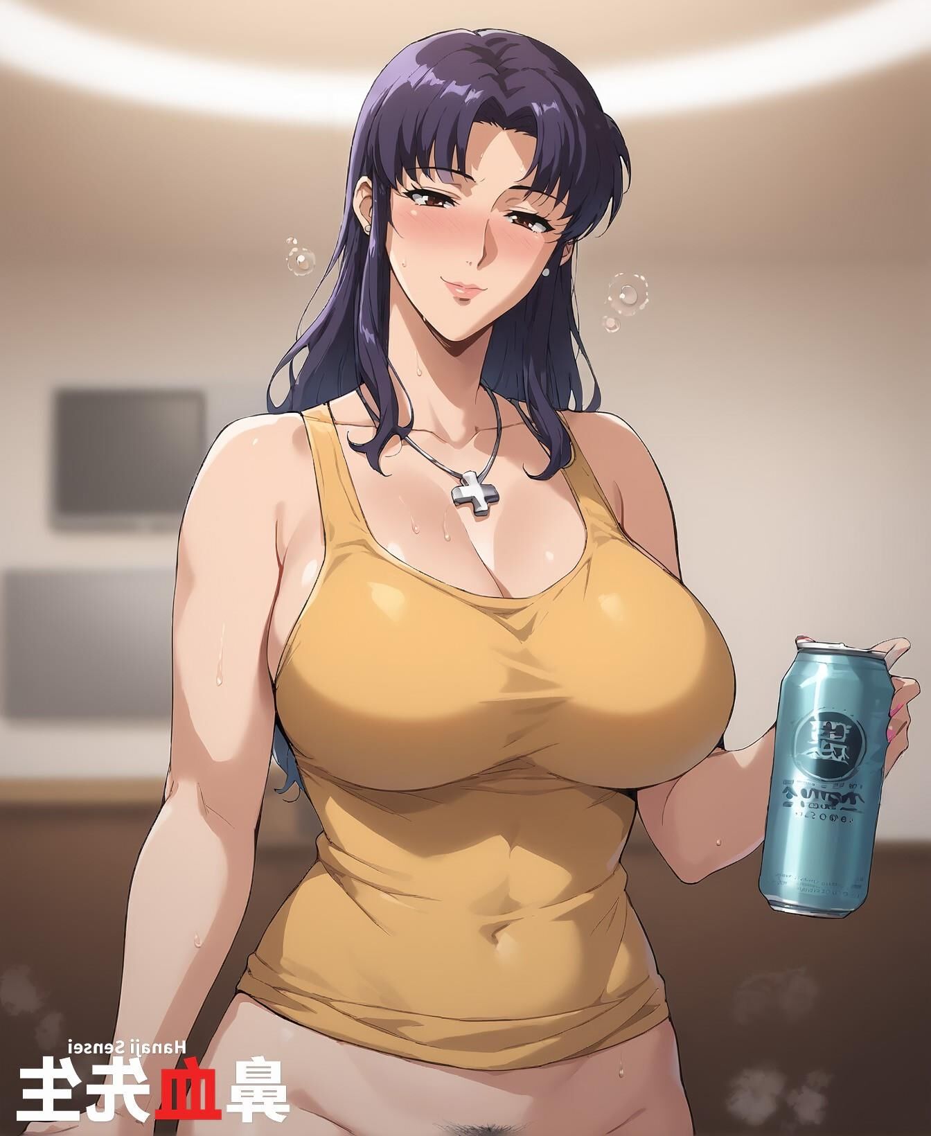 Artista hanajisensei Misato Katsuragi (Evangelion)