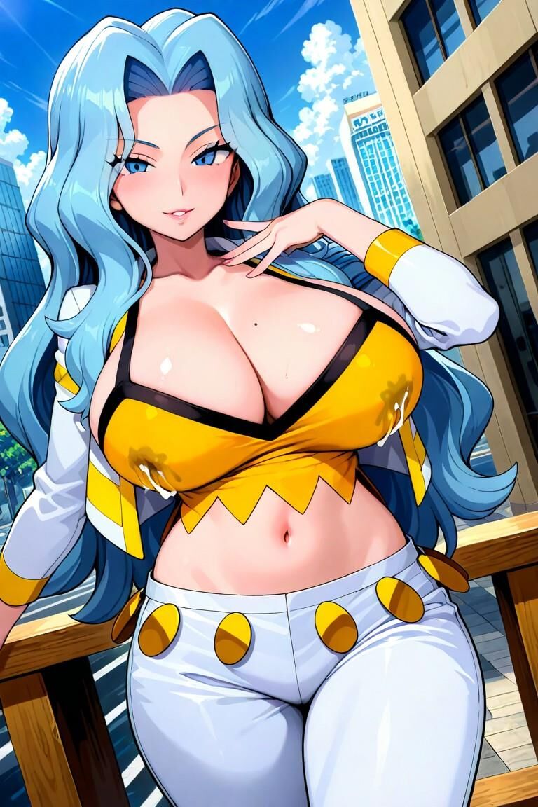 カレン ポケモン エリート 巨乳 トレーナー AI 授乳