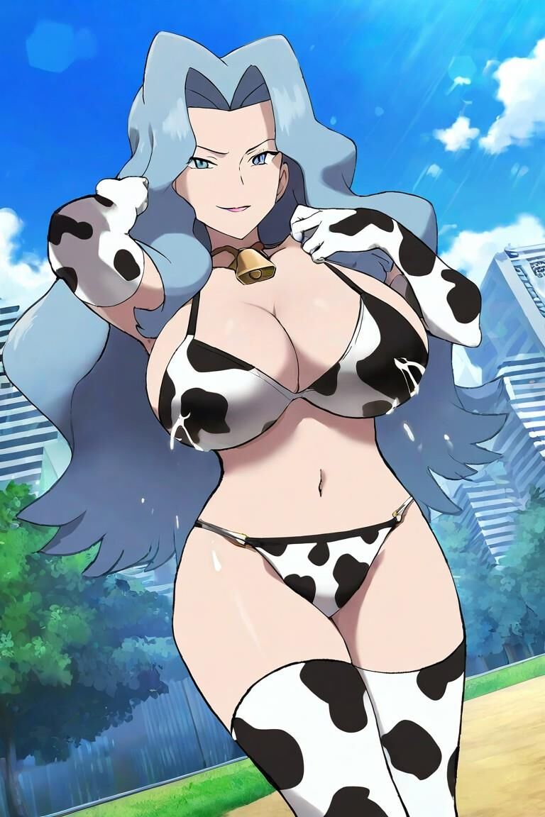 カレン ポケモン エリート 巨乳 トレーナー AI 授乳