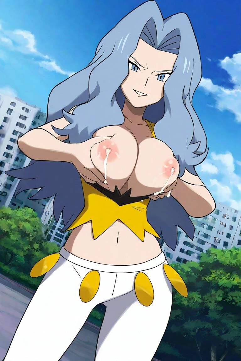 カレン ポケモン エリート 巨乳 トレーナー AI 授乳