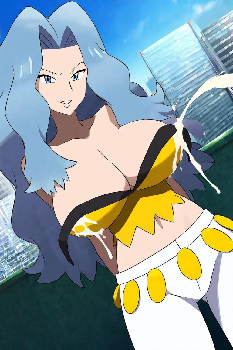 カレン ポケモン エリート 巨乳 トレーナー AI 授乳