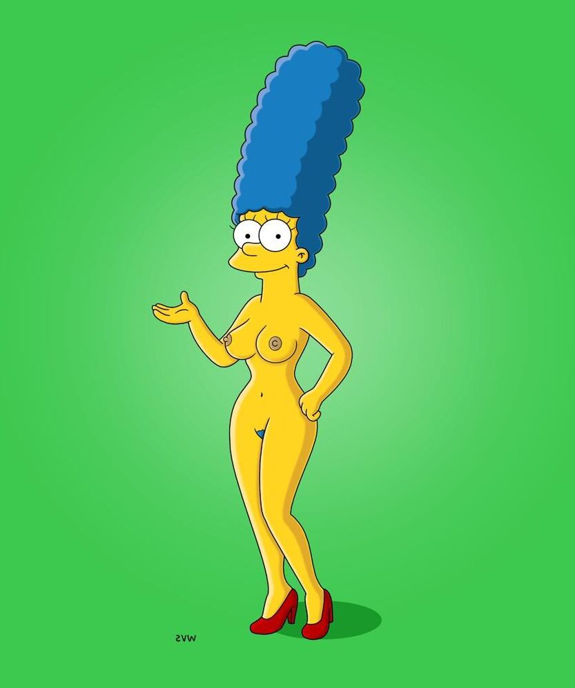 WVS Marge Simpson desnudo