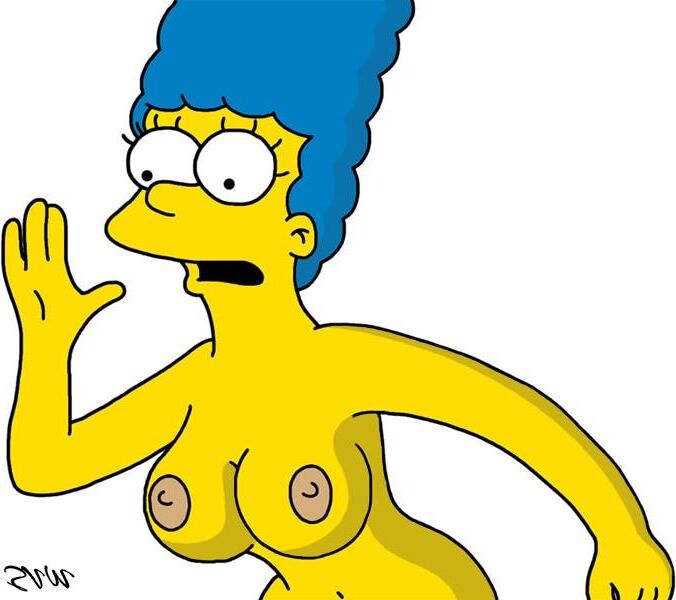 WVS Marge Simpson desnudo