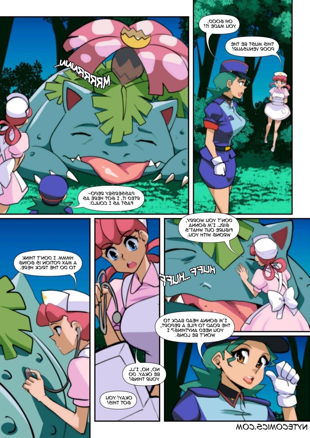 Hentai Pokémon Girls en danger