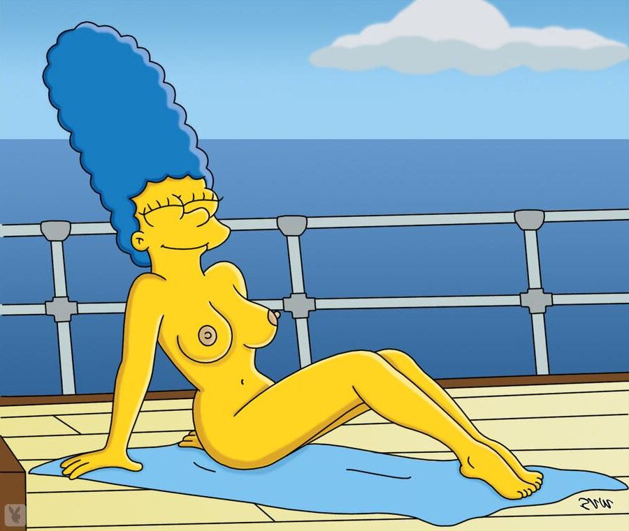 WVS Marge Simpson desnudo