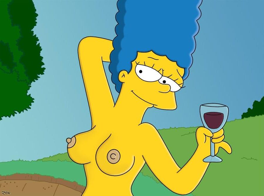 WVS Marge Simpson desnudo