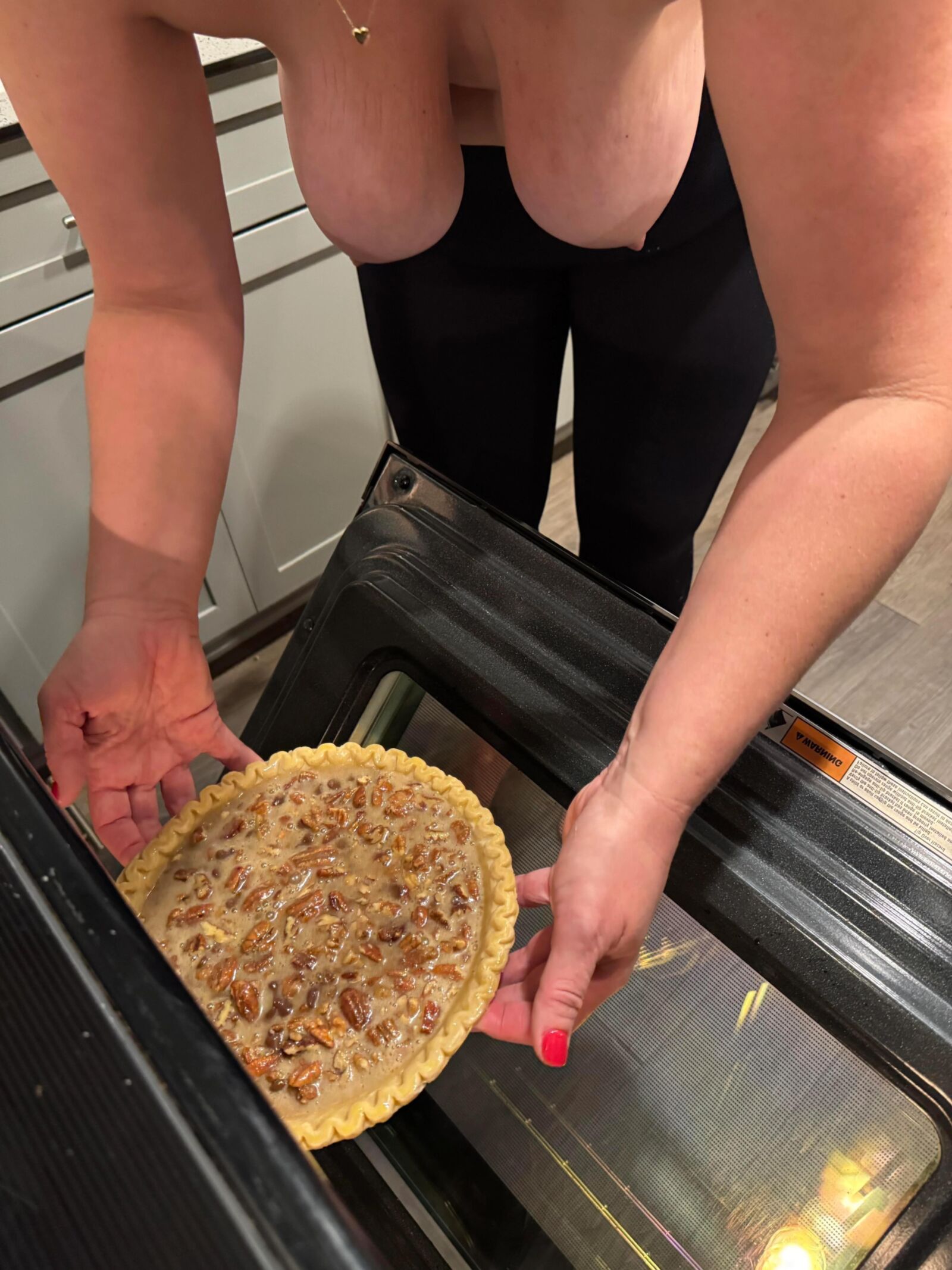 BBW Housewife Cooking