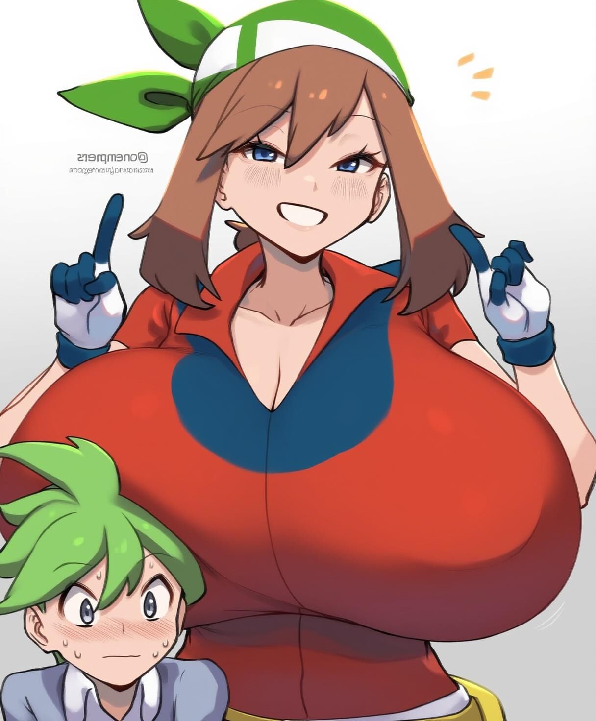 Pokemon Waifus Kloah Style Busty Trainer Ai