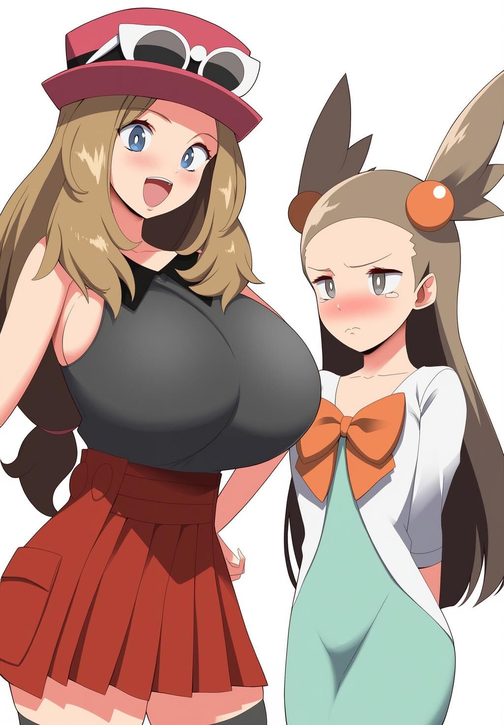 Pokemon Waifus Kloah Style Busty Trainer Ai