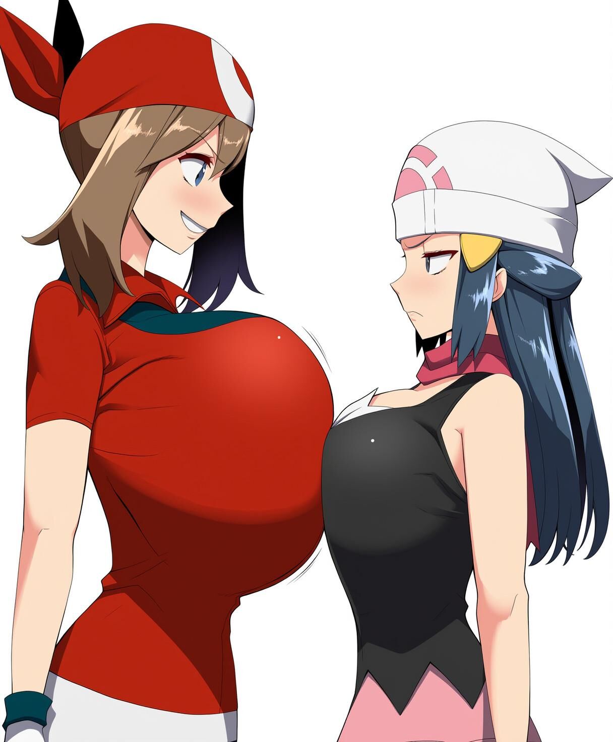 Pokemon Waifus Kloah Style Busty Trainer Ai