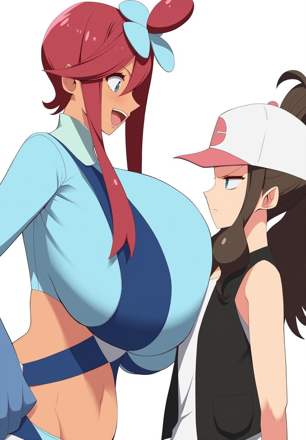 Pokemon Waifus Kloah Style Busty Trainer Ai