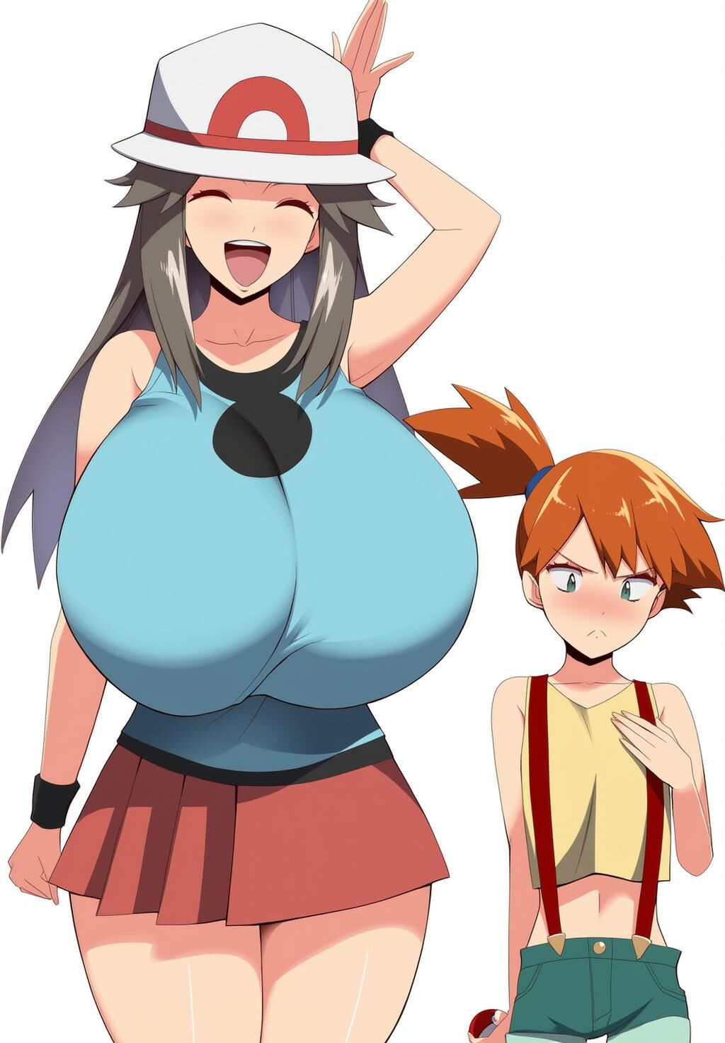 Pokemon Waifus Kloah Style Busty Trainer Ai