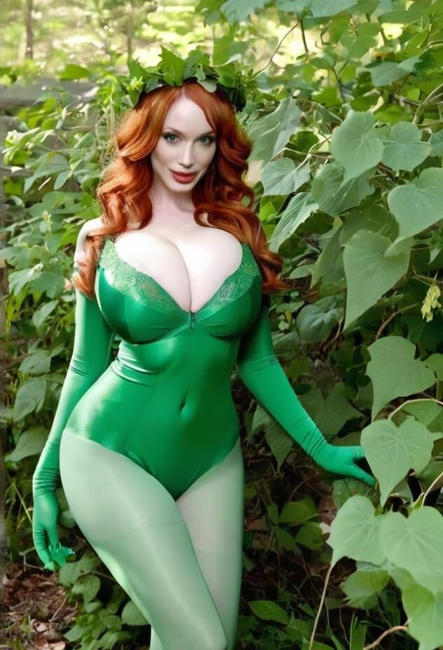 Christina Hendricks Gift Ivy Busty AI Cosplay Milf