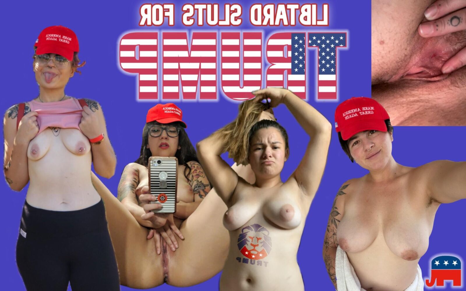 Libtard Sluts para Maga Bulls