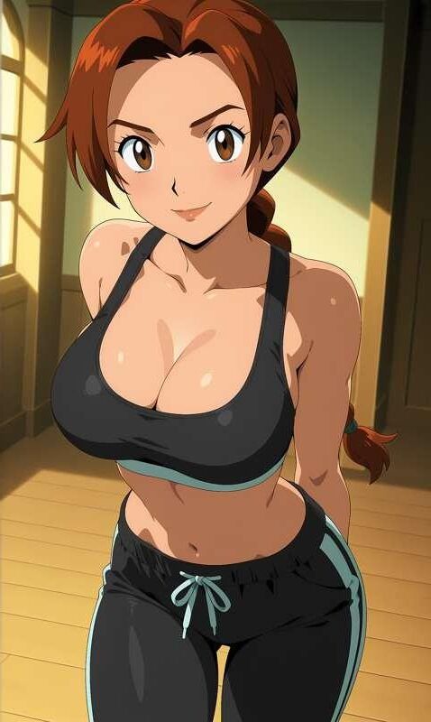 Anime Lara Croft Softcore