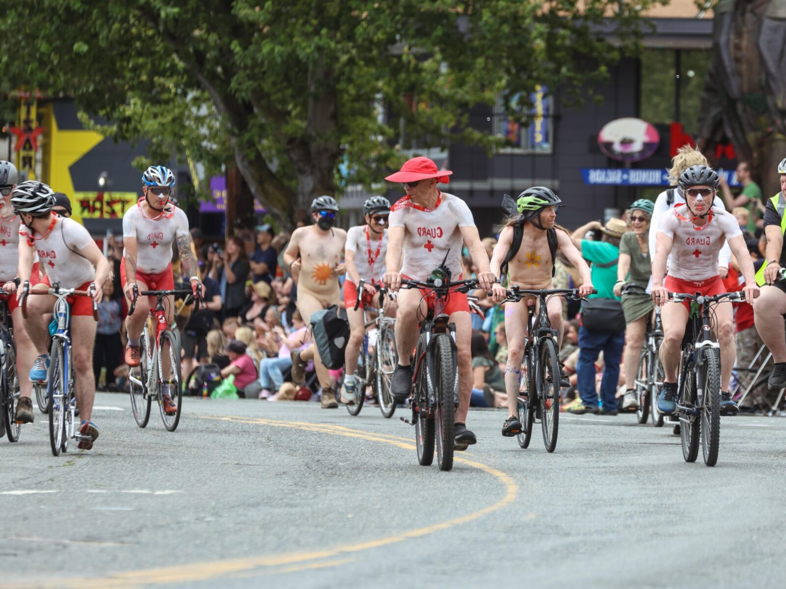 ,,,, .... ,,,, Naked Bike Ride ...........