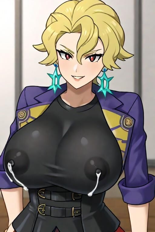 Учитель Briar Pokemon Busty Paldea Профессор Lactating AI