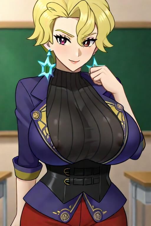 Briar Pokemon Teacher Busty Paldea教授授乳AI