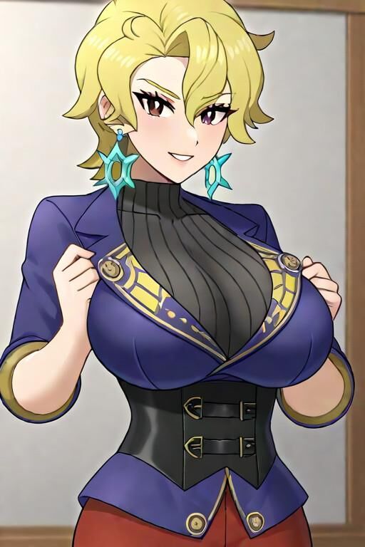 Briar Pokemon Teacher Busty Paldea教授授乳AI