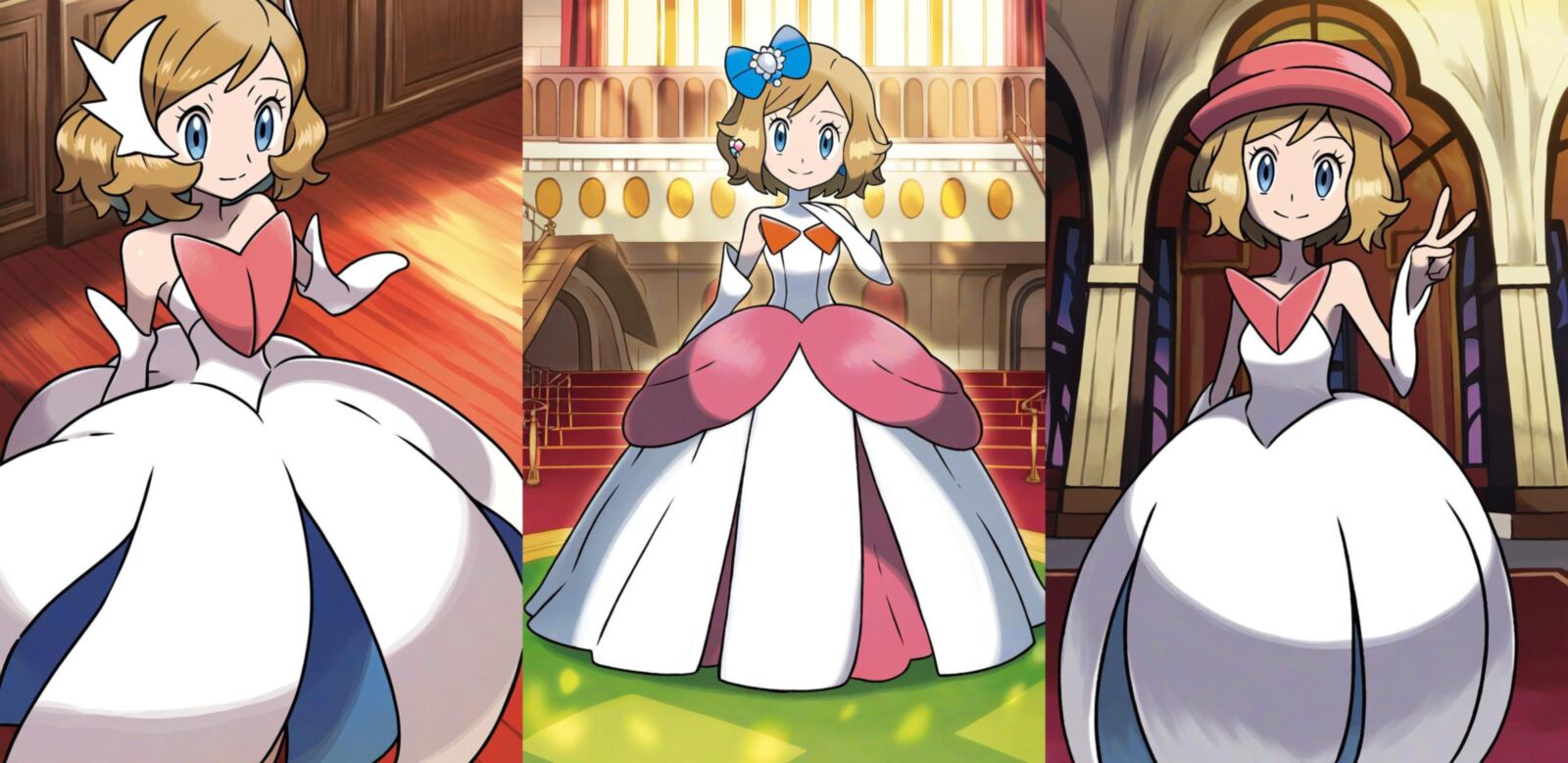 Тренер Serena Pokemon xy Busty Kalos waifu ai