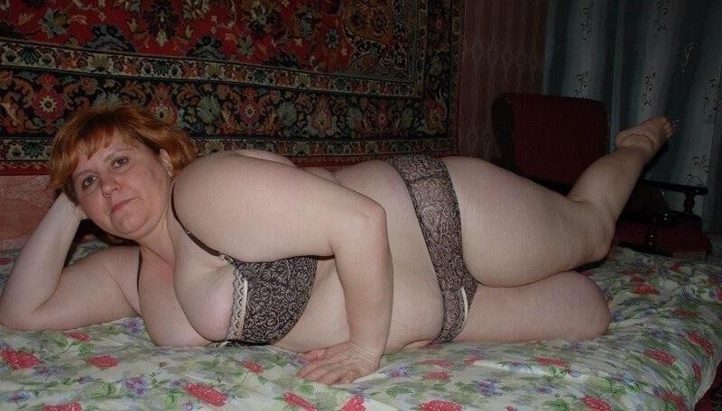 BBW Redhead зрелый с большими сиськами