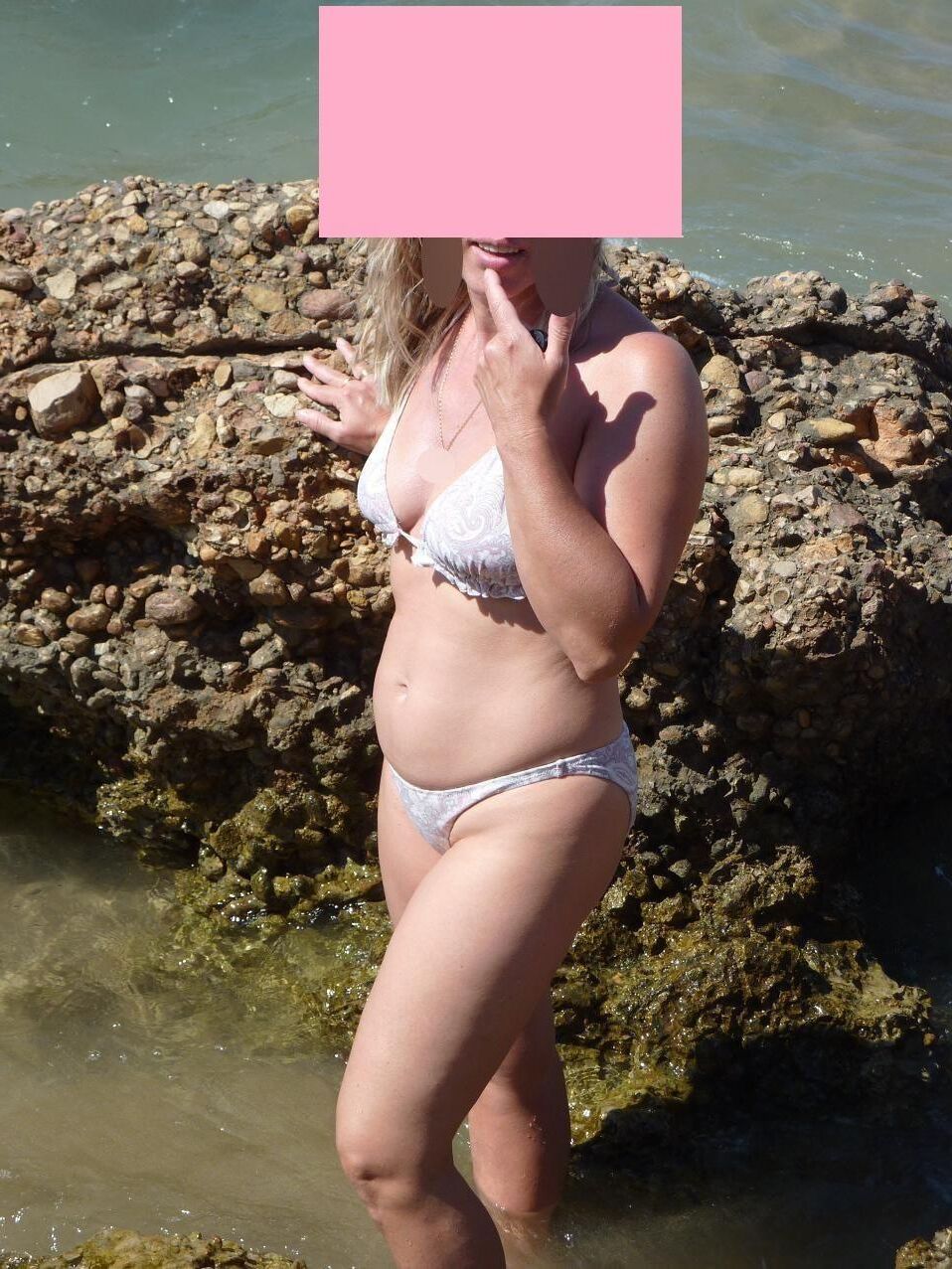 Swimsuit offered to cum