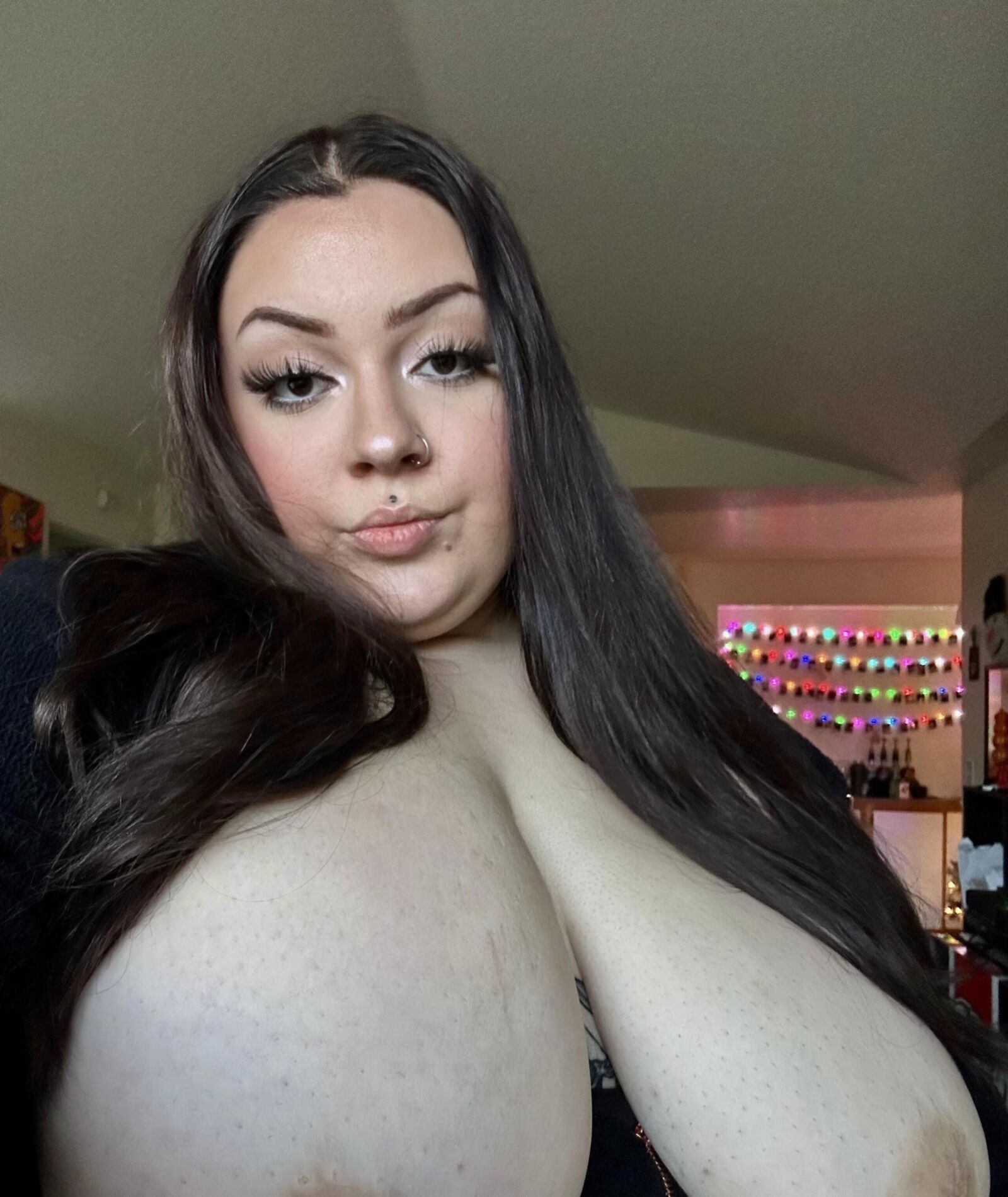 Ferne riesige Arschschwärte sexy brünette bbw Mädchen gemischte heiße Aufnahmen