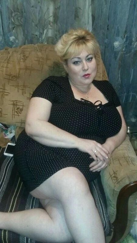 BBW Beauty Mature Blonde Oksana du Kazakhstan