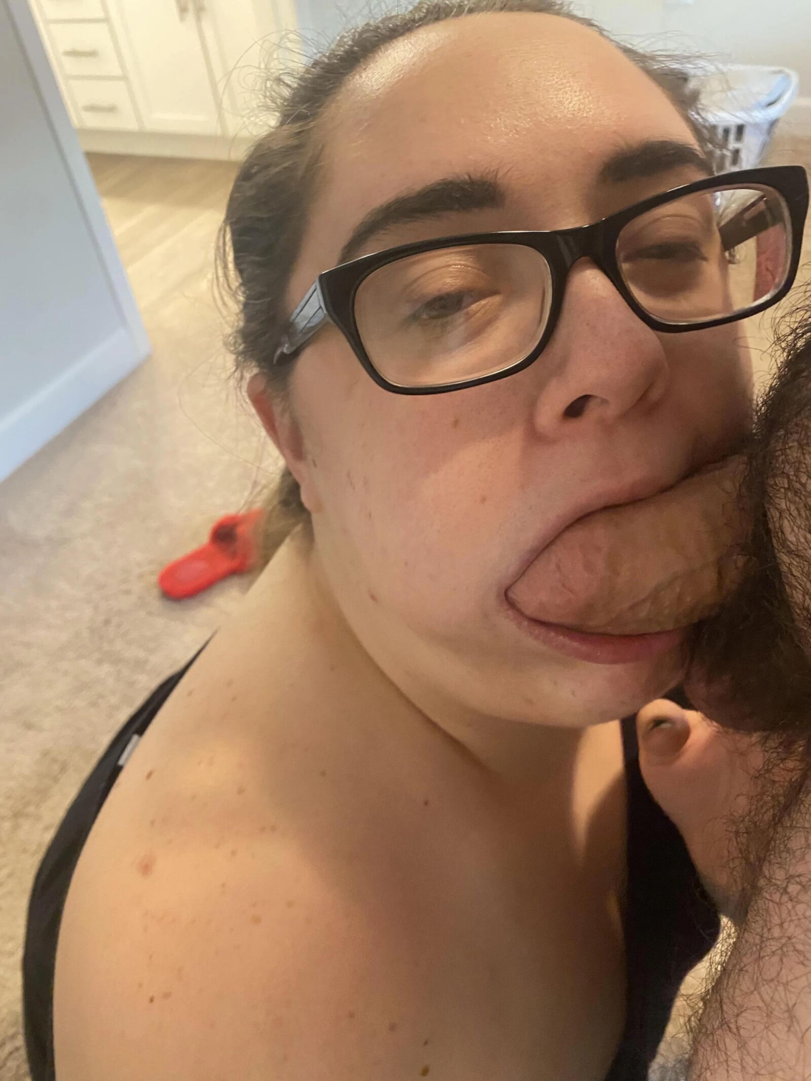 Makayla riesige Arsch Big Tits BBW Girl mit Brillen gemischte heiße Schüsse