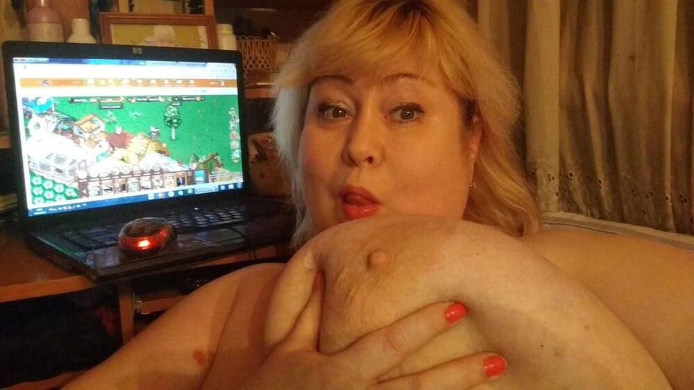 BBW Beauty Mature Blonde Oksana du Kazakhstan