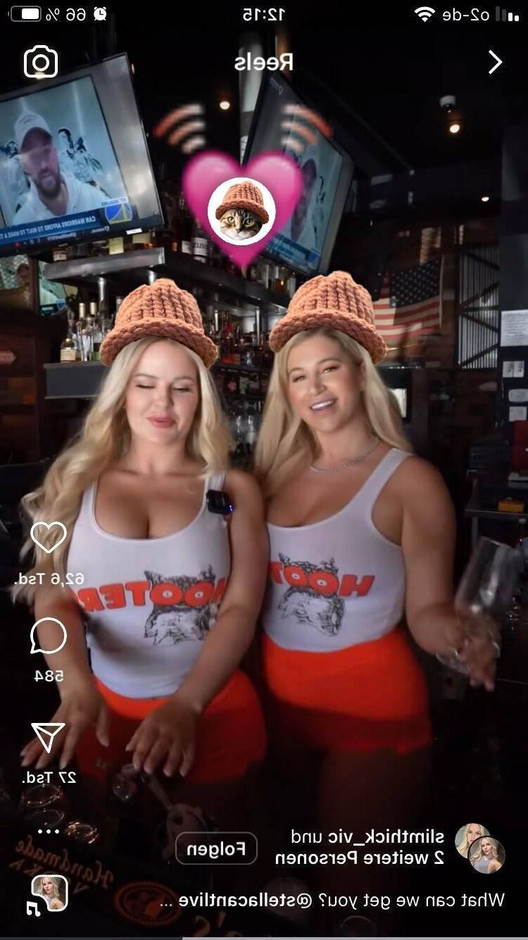 Aún más tetona Instagram Poes promocionando Memecoin Catwifhat Cwif