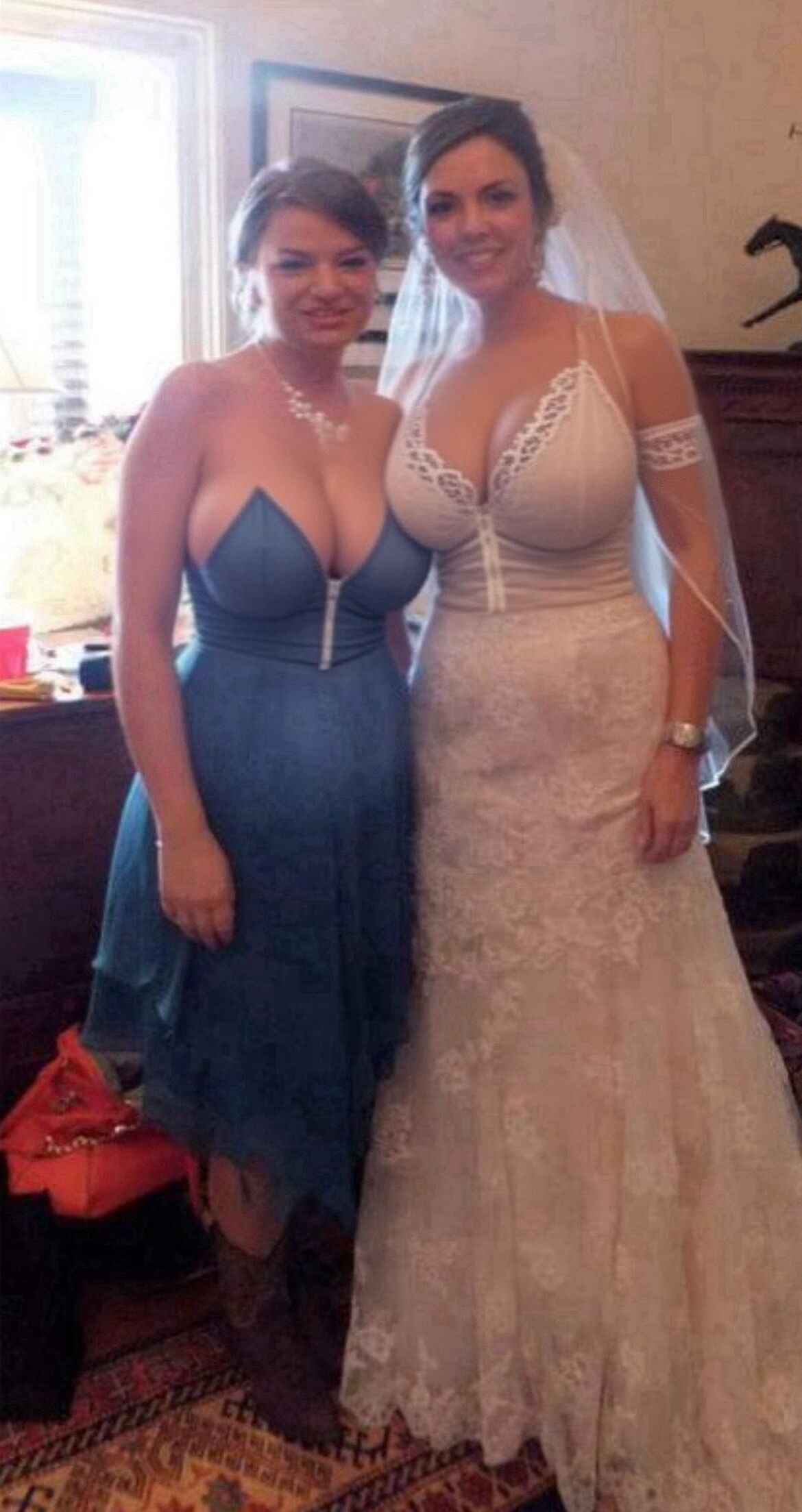 A world where all women have big watermelon boobs