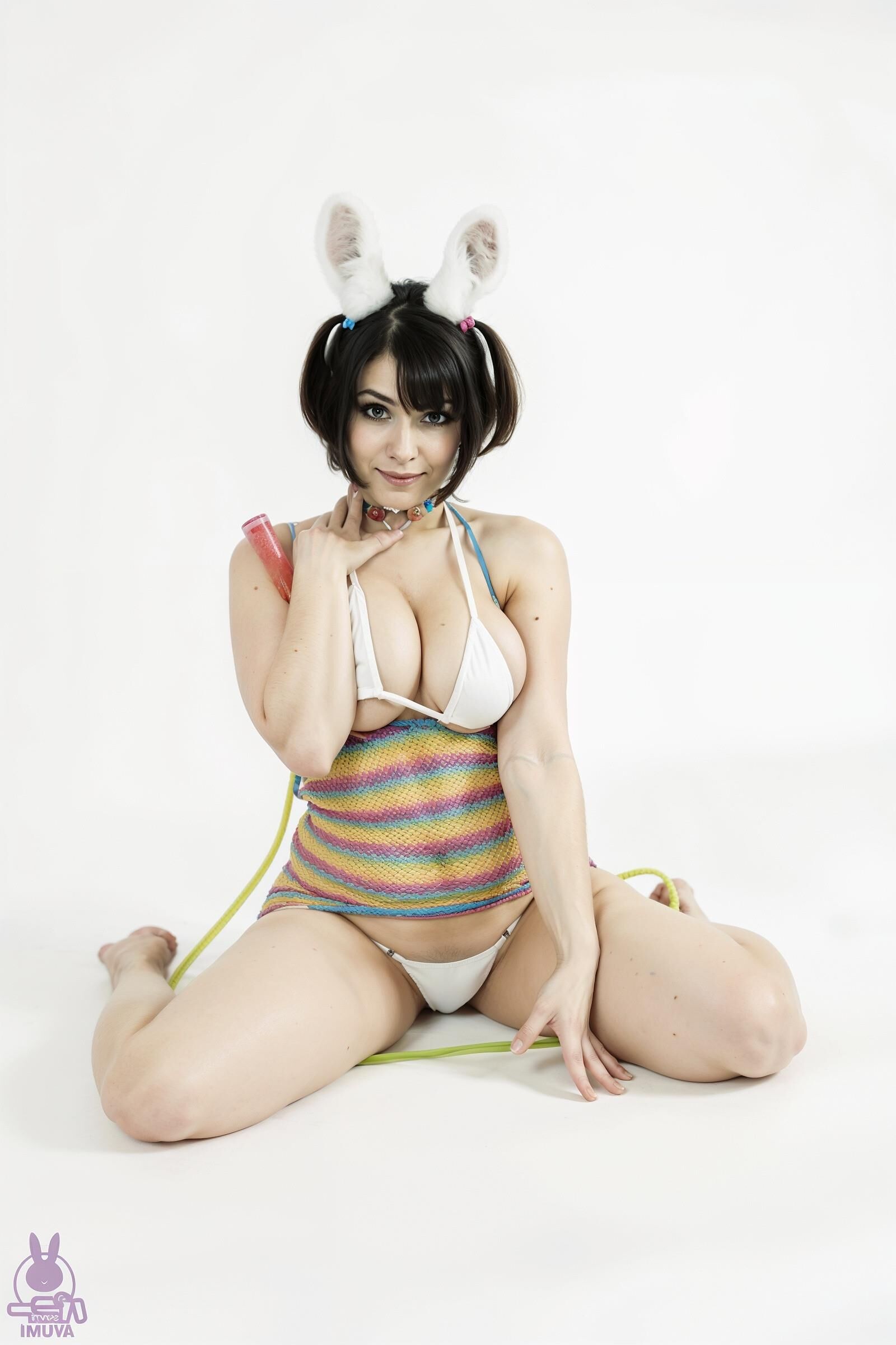 aiの大きなおっぱいが上昇しました