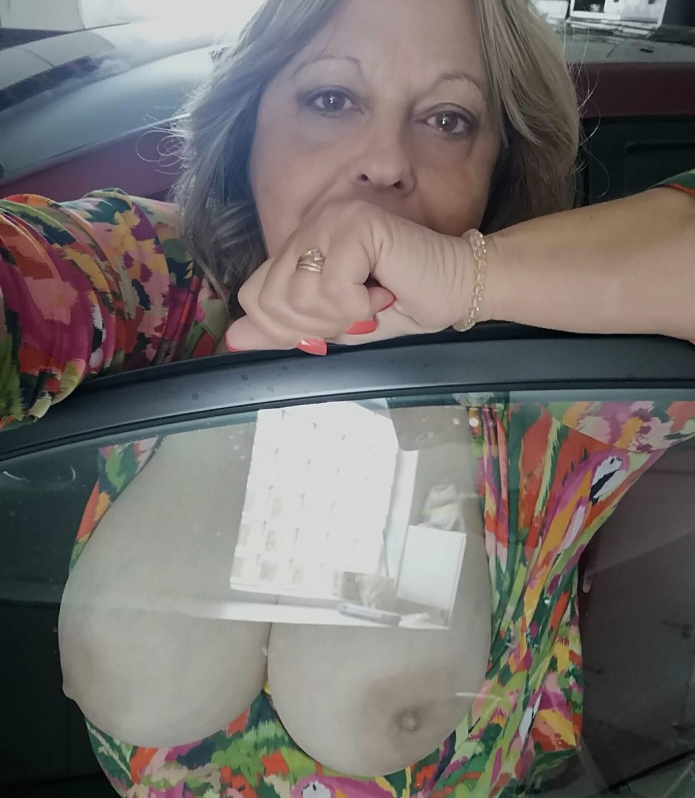 en voiture pour rejoindre ma chérie