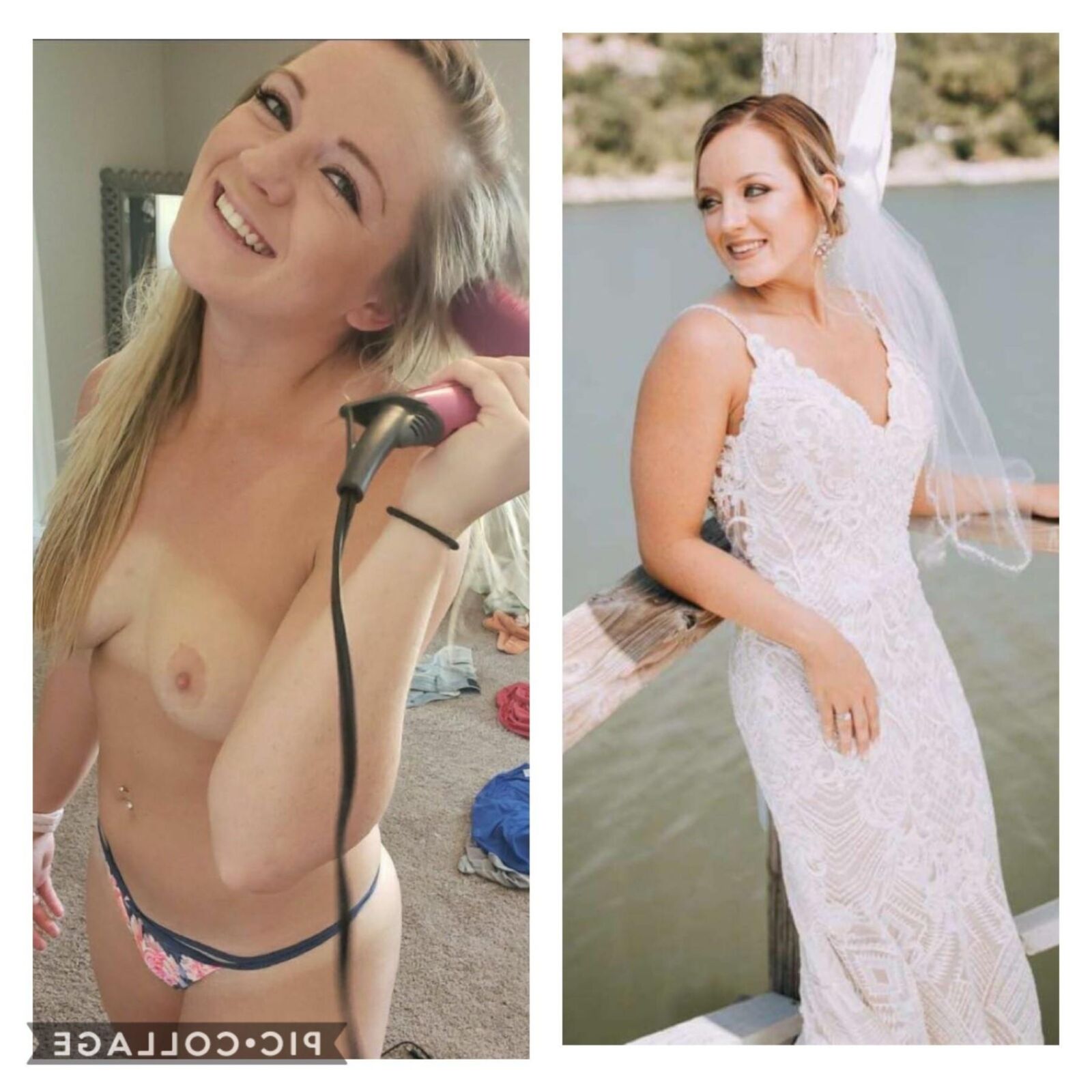 Naked bride Karli wants to be a webslut