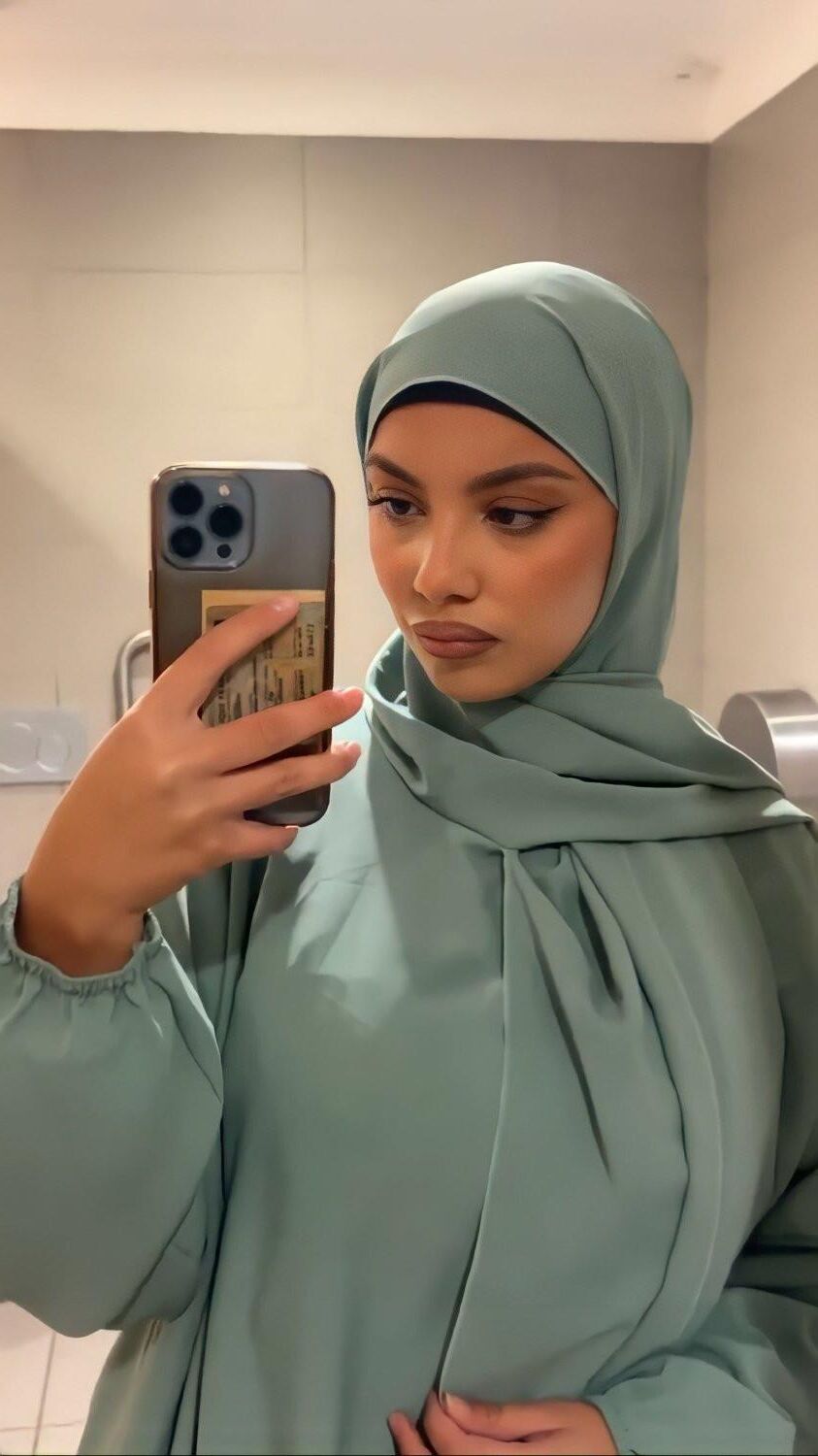 mit und ohne Hijab