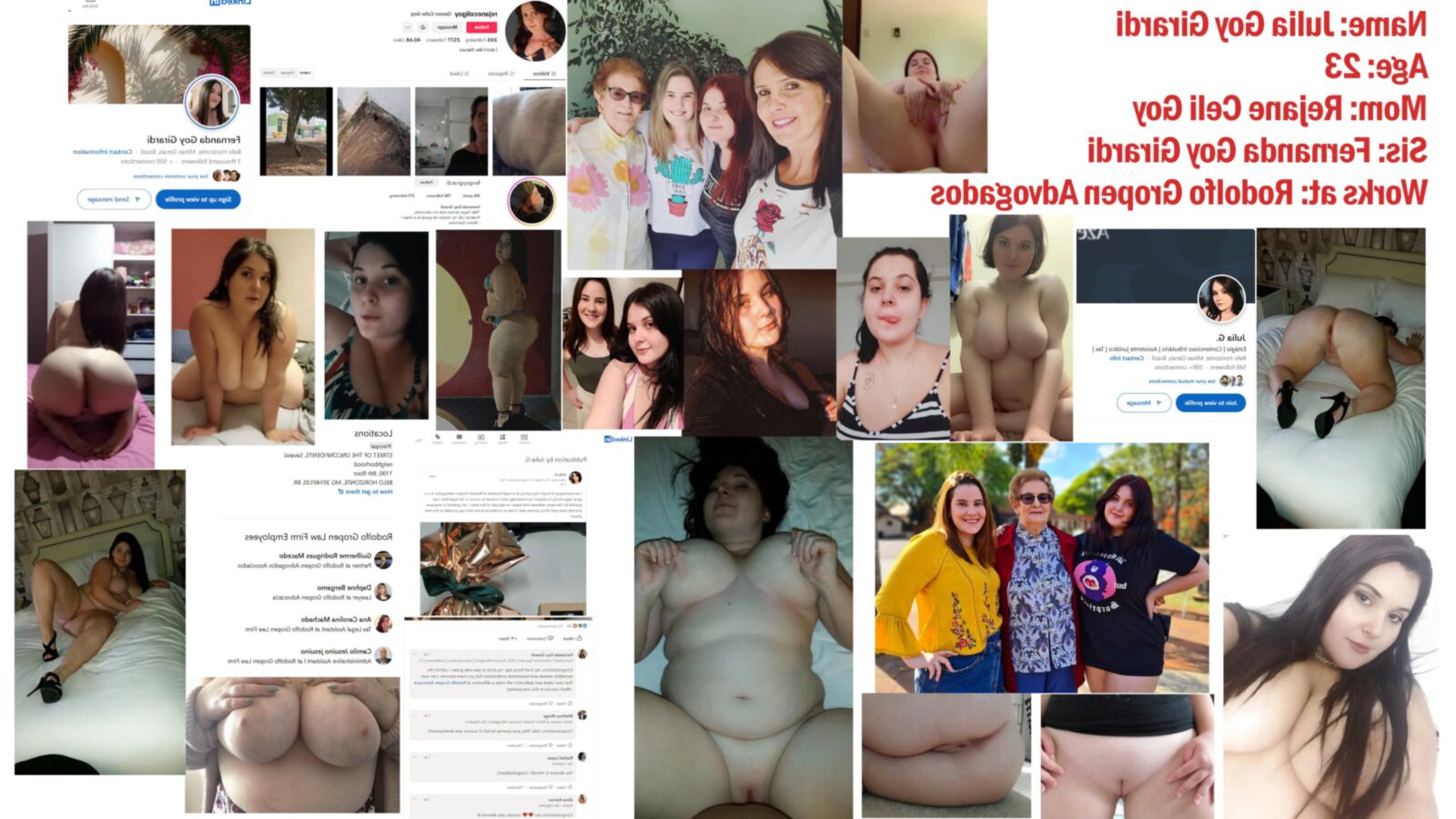 Пухлая шлюха из бунетки BBW из Южной Америки показывает ее толстое тело