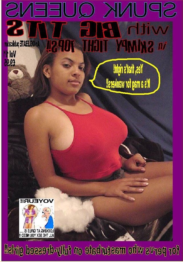 Wanker's made up magazines