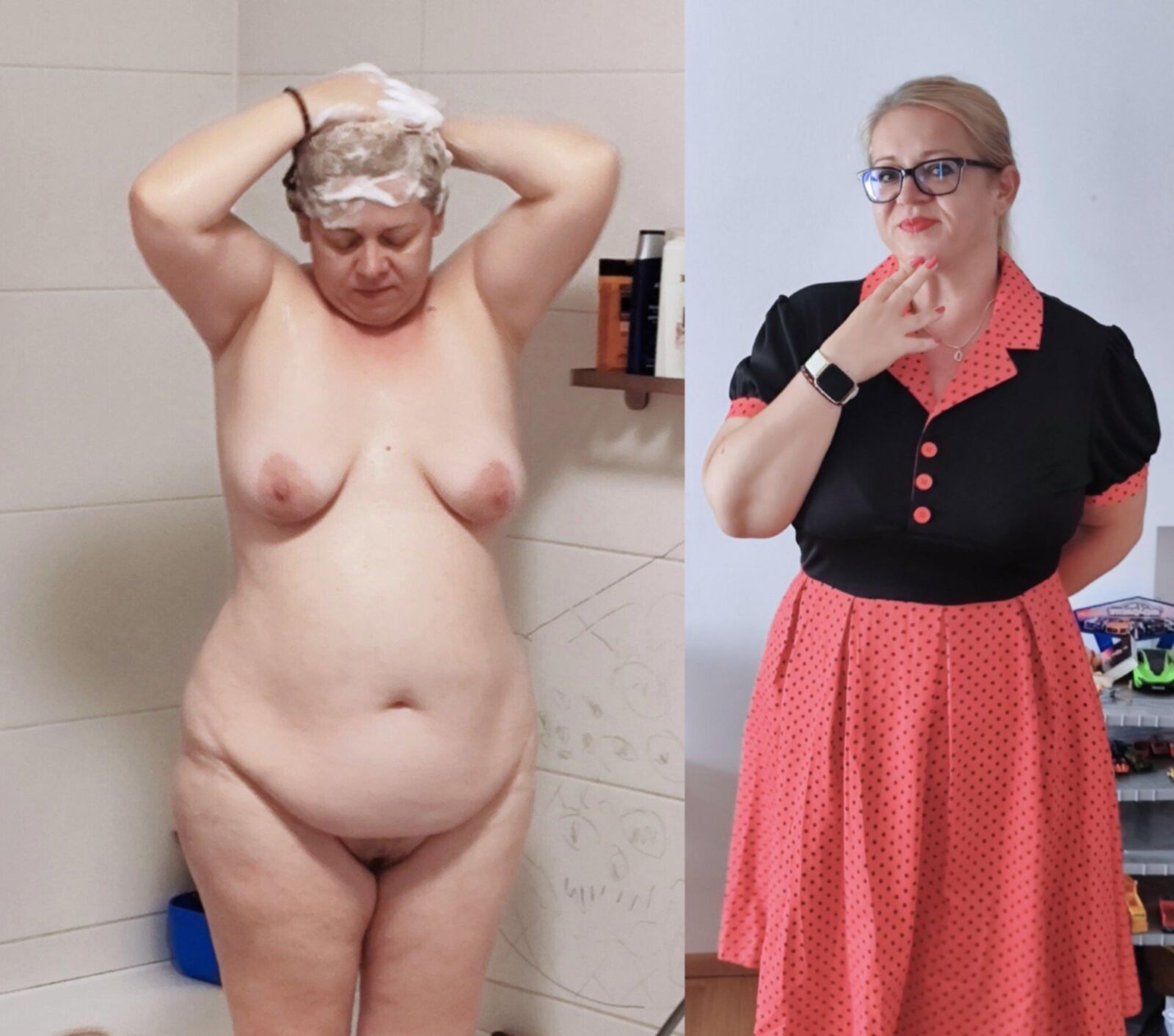 Desnace de la esposa BBW